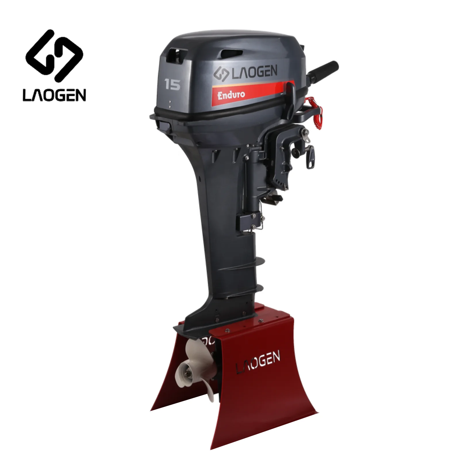 老根エンデューロ15馬力船外機 新品同様 9.9 15馬力 2ストローク 6B4 