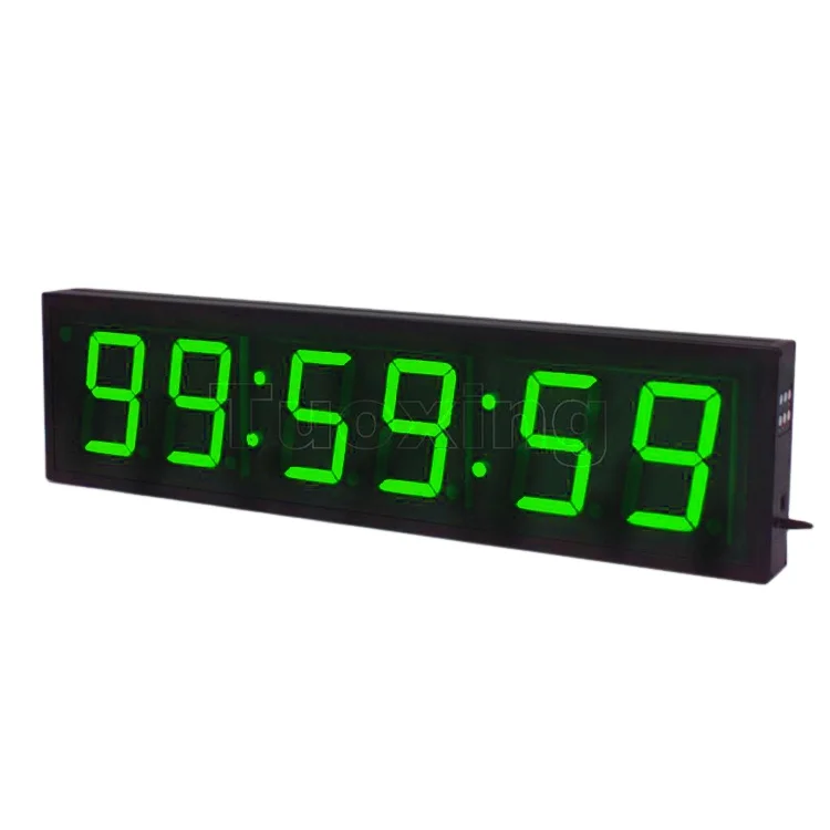 5 inch 6 digit large programmable digital timer