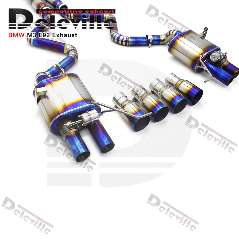 Titanium Alloy Exhaust Pipes For Bmw M3 E90/e92/e93 4.0l 20072013