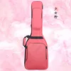 Sac de guitare électrique amélioré rose + repose-cou