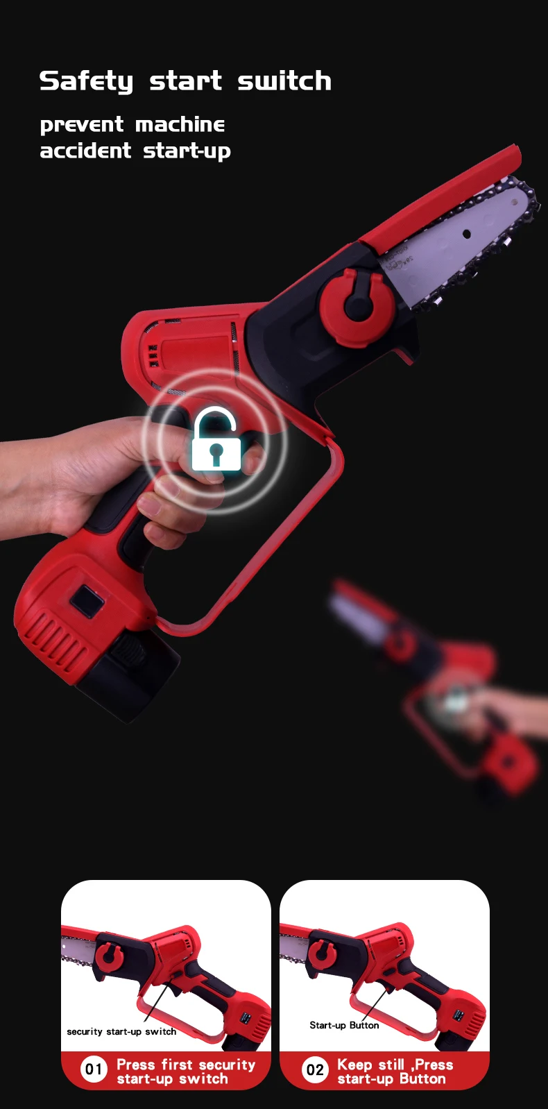 Kingson cordless chainsaw discount