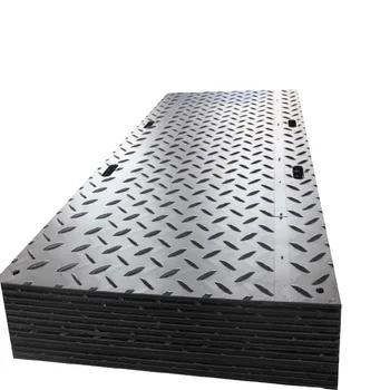 HDPE 4x8ft Ground Protection Mats, Temporary Road Mat, Wetland Access Roadways
