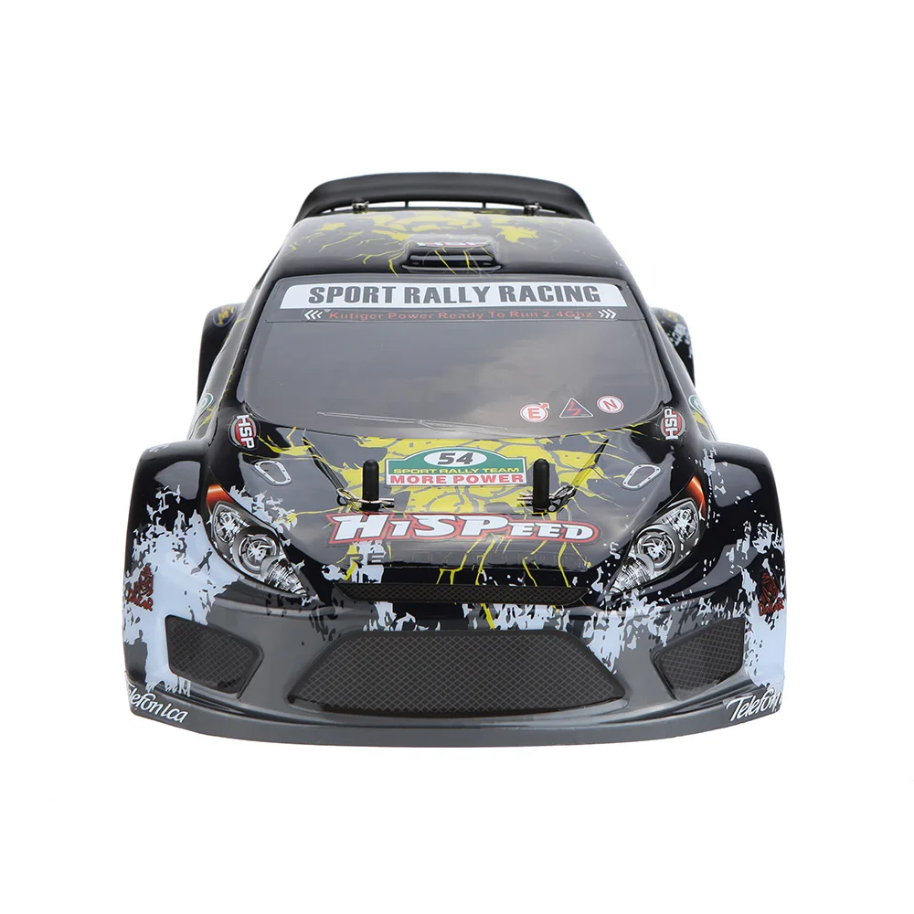 HSP 94177 Gas Powered Off-road Sport Rally Racing 1/10 Scale 4WD RC Car  KUTIGER Body With 2CH Transmitter RTR