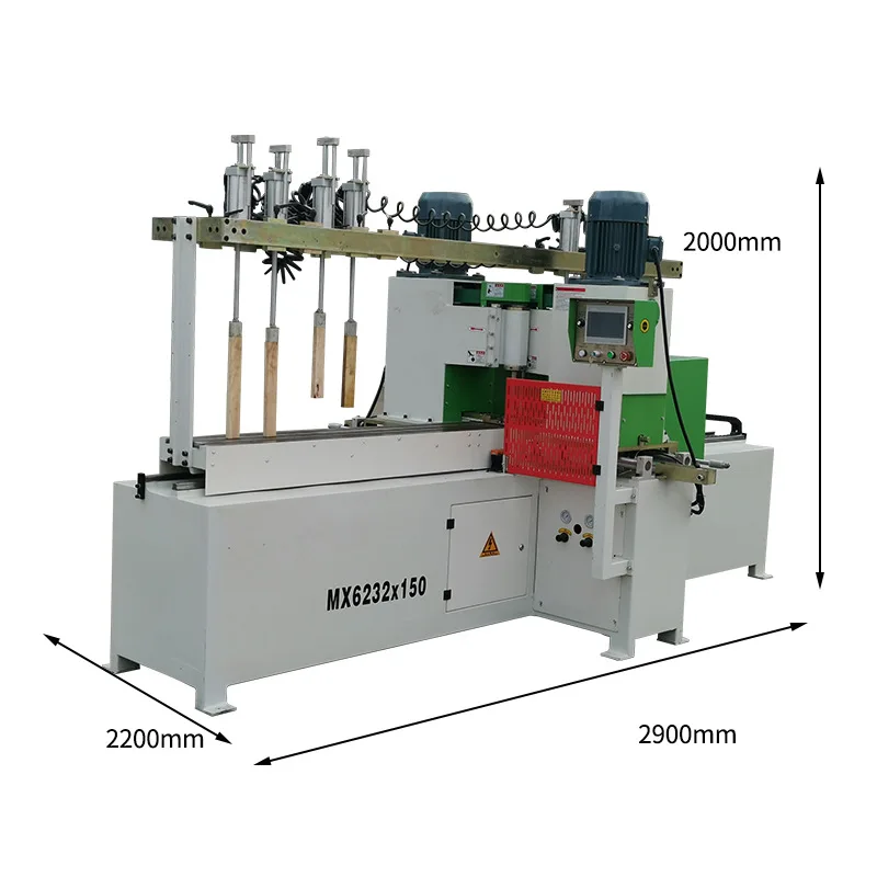 Automatic Double-sided Copyi-mill Machine Stool Leg Forming Machine Woodworking Auto Double-side Milling Machine MX6230*150