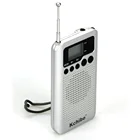 Kchibo 2019 Hot sell multi-functions good quality IC digital fm am radio with alarm clock preset stations personal digital radio
