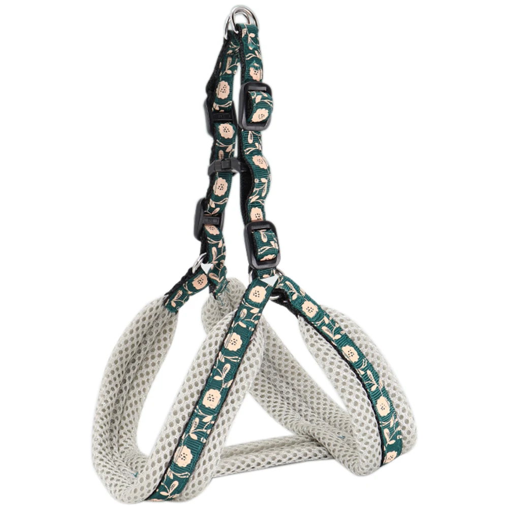 Step in Dog Harness Breathable Mesh Vest Harness Dog Training Walking With Leash for Your Puppy Extra Small Dog Harness