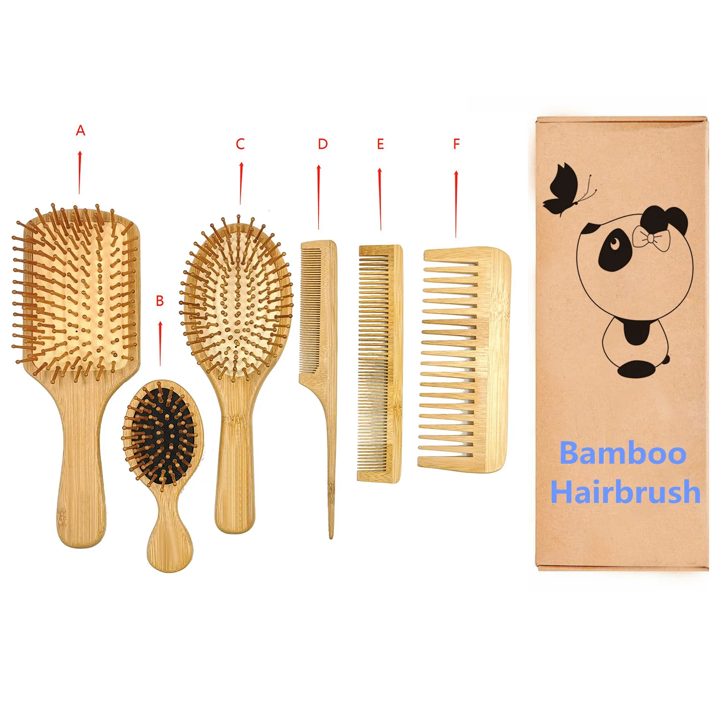 Hot Selling Bamboo Hair Brush And Bamboo Hair Brush Set And Hair Brush  Bamboo Set Wholesale - Buy Hair Brush Bamboo Set,Bamboo Hair Brush,Bamboo  Hairbrush Set Product on 