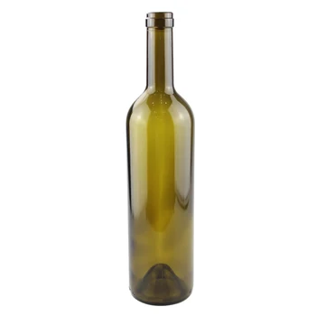 Liquor Bottle Empty Tall Cylinder wine vodka brandy whisky Glass Bottle Frosted Bottle with Electroplated Surface Handling