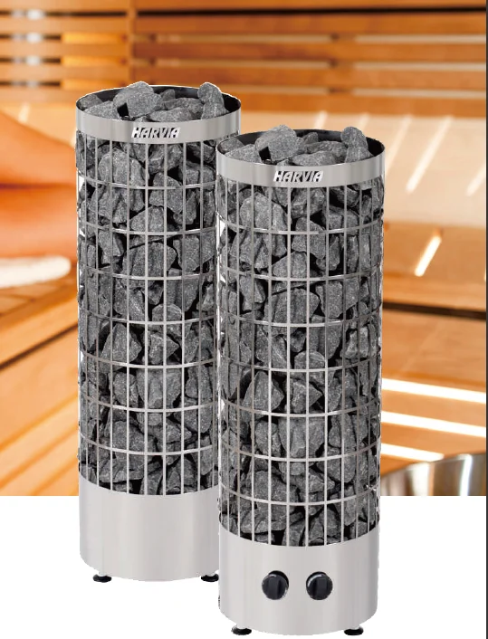 Harvia Cilindro PC Electric Sauna Heater - Modern & Efficient
