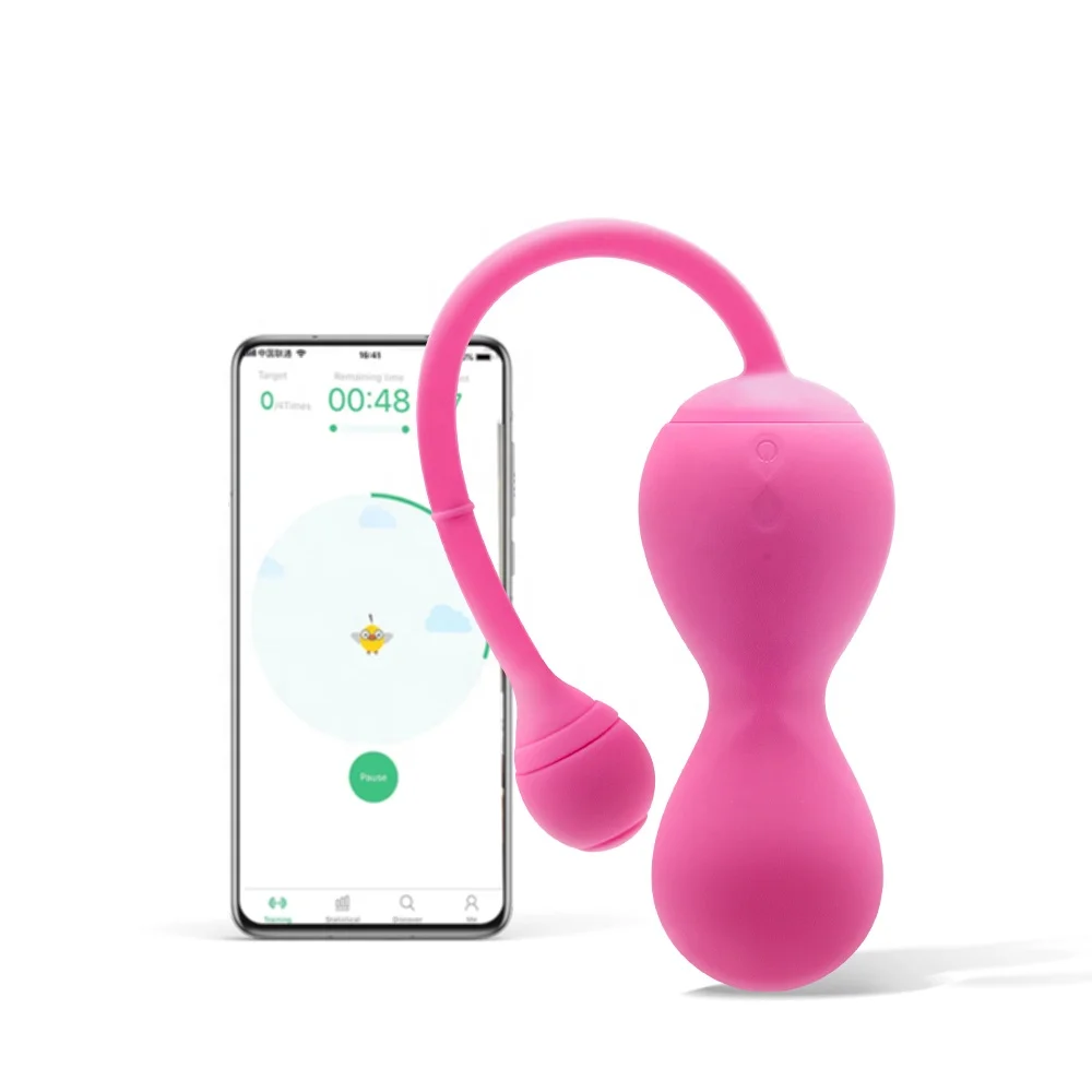 Wireless APP Remote Control Kegel Balls Vibrator with Remote Doctor Recommended Tightening Training System for Women