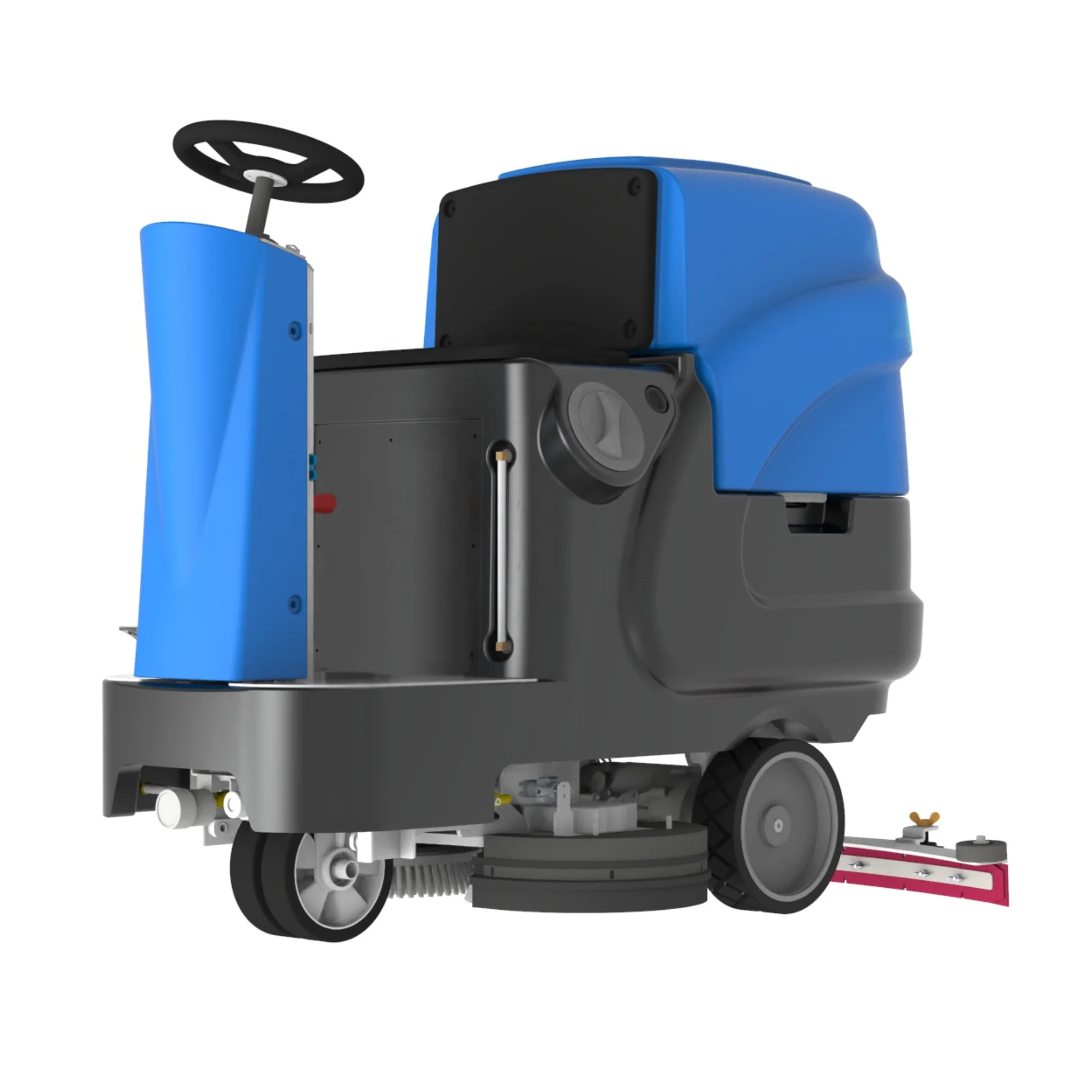 RD660 factory/warehouse/supermarket ride on floor cleaning machine Battery Powered Floor Scrubber Cleaning Machine