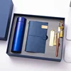 Conjunto azul de 5 piezas.