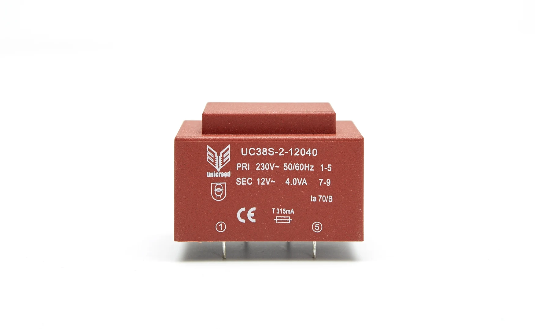 For Certified Custom 12V PCB Mounted Encapsulated Power Transformer 110V/220V/240V Input Voltage