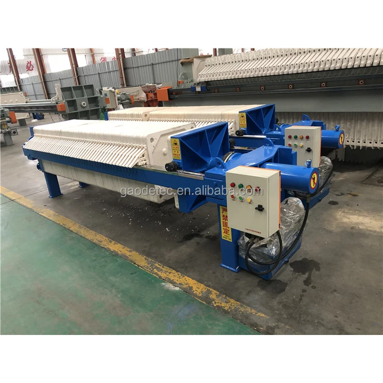 Plate and Frame Filter Press Machine for Stone Mining Tailings Wastewater Treatment