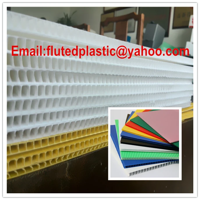 PP  Corrugated Plastic Separator for Glass Bottles Pallets Sheets