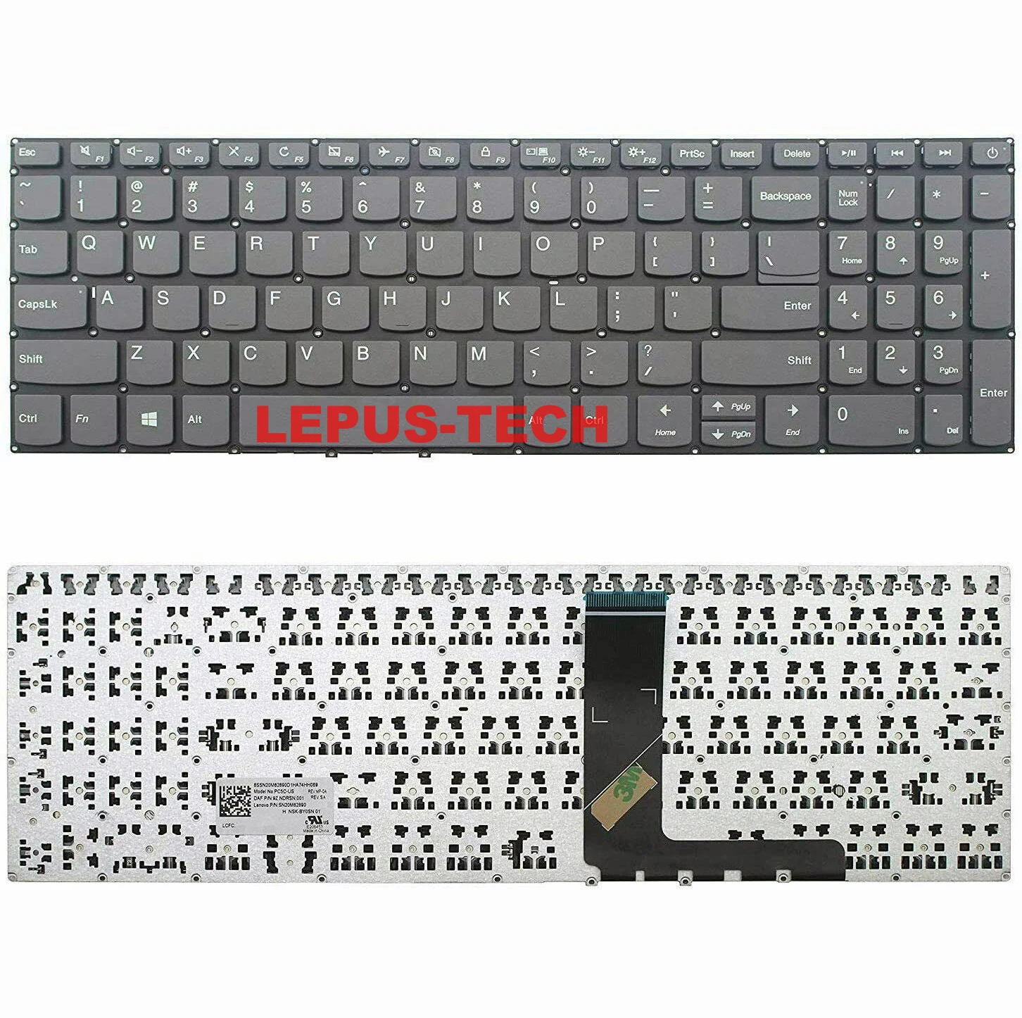 New Us Keyboard For Lenovo Ideapad L340-15 L340-15api L340-15iwl