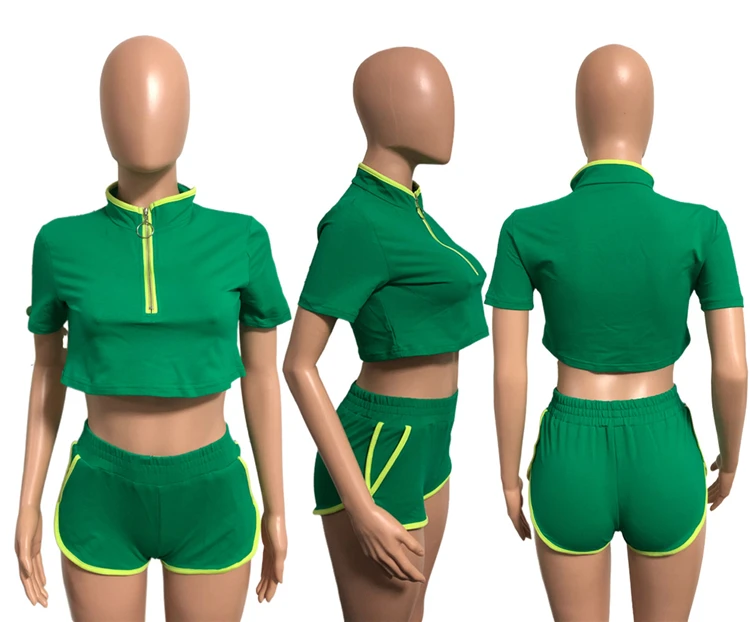 1041520 Best Design Plus Size Women Clothes 2021 Summer Outfits Fashion Two Piece Set Track Suit For Women