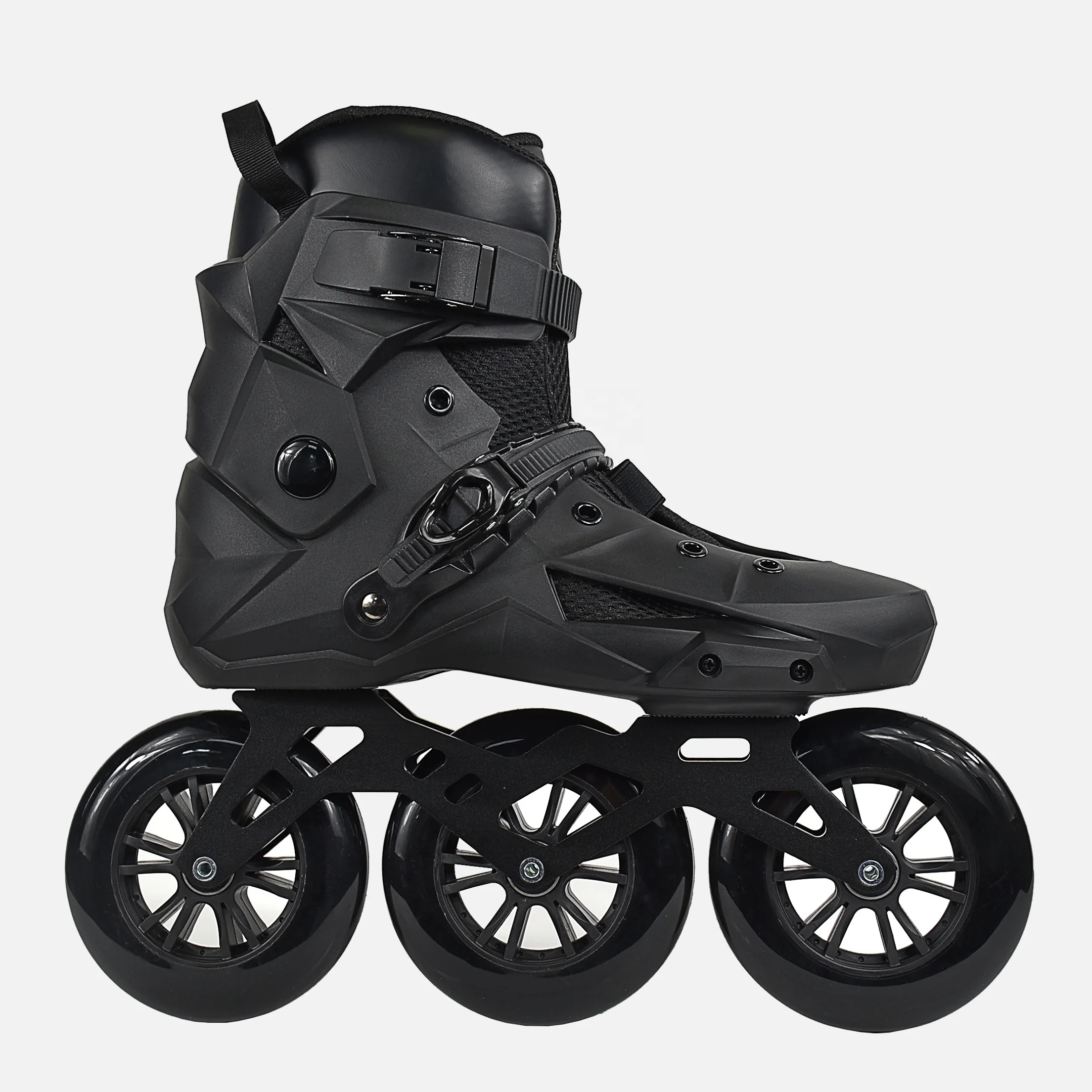 Big Wheel Adult Inline Roller Skates with Aluminum Chassis 70mm