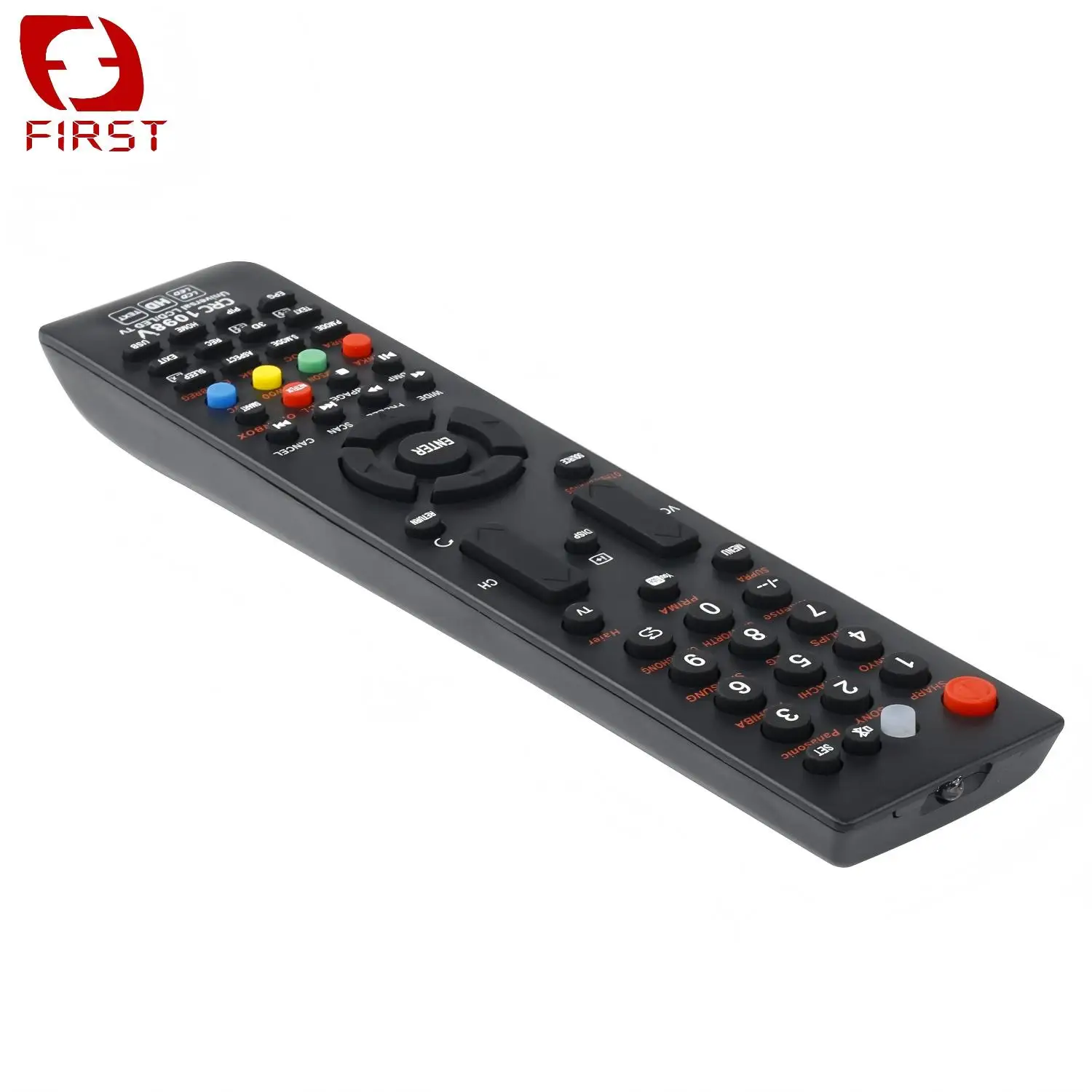 First Brand Quality Universal ABS Plastic Smart LED LCD Remote Control with Brand Searching Feature Box Package