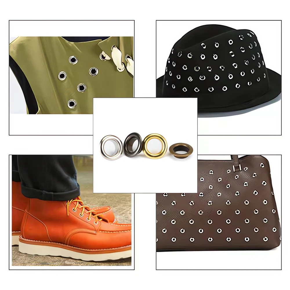 Free Design Customized Eyelet Garment Accessories Custom Logo Eyelet for Clothing