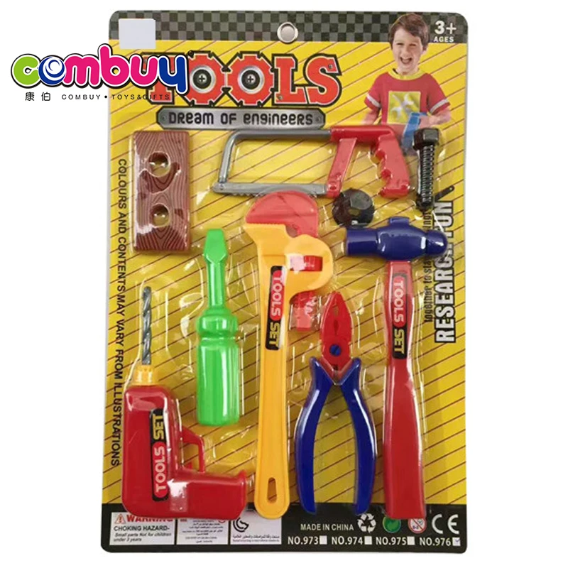 Детские пластиковые инженерные Наборы инструментов для игры в