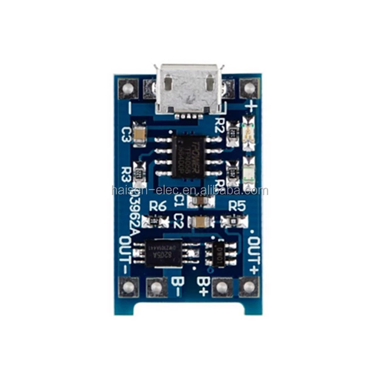 Battery Charger Board Charging Module 18650 Tp 4056 mini Usb mini Manufacturer Tp4056 with protection module Tp4056