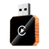 Orange-black