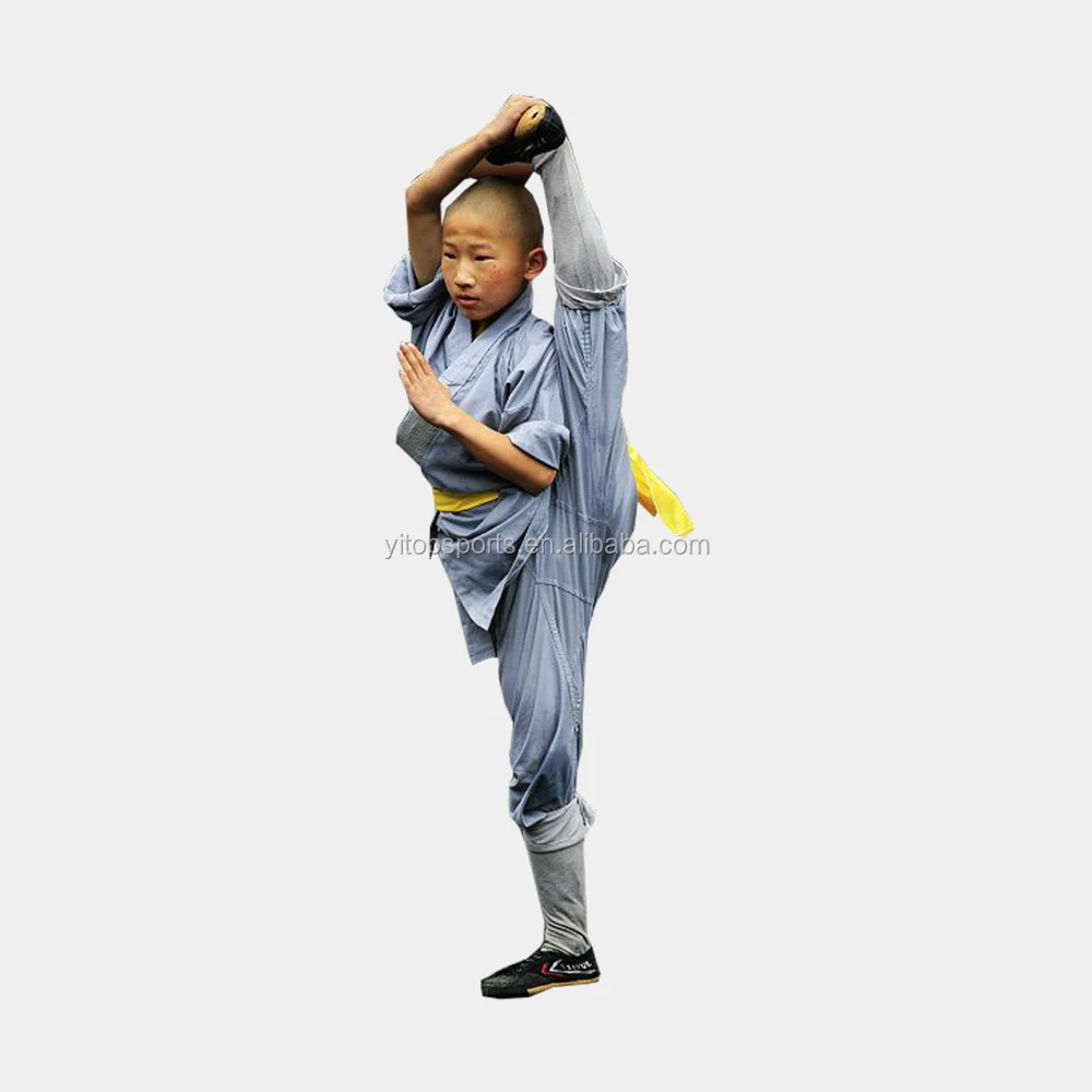 High Quality Shaolin Kung Fu Uniform for Men Shaolin Monk Uniform Chinese Kung Fu Clothes