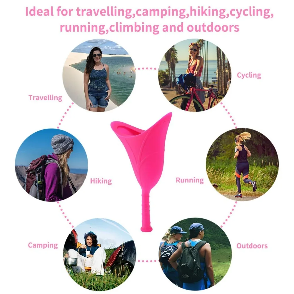 Women Female Urination Device Female Standing Urinal Women Pee Funnel