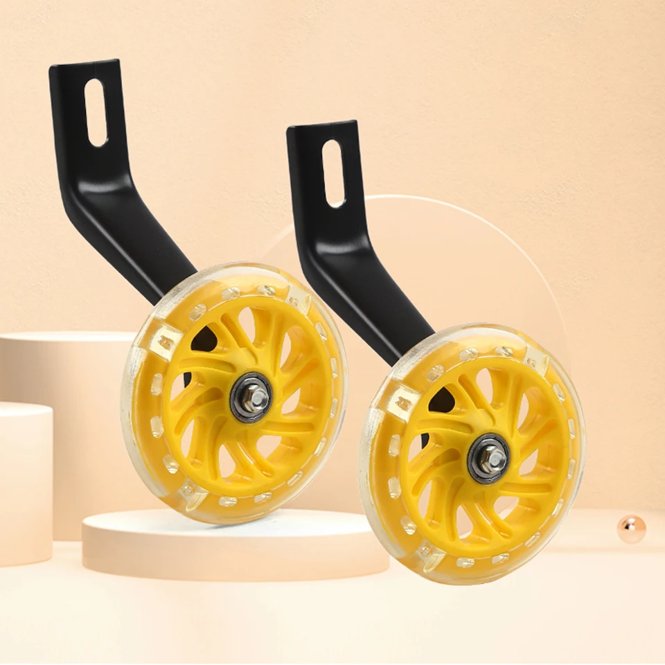 Универсальный Детский велосипед 12-20 дюймов балансировка детского велосипеда Вспомогательное колесо бесшумные тренировочные колеса со