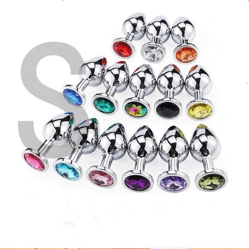 Safe Metal Anal Plug Is Round and Easy to Insert in Various Colors Adult Toys for Women Sex Anal Sex Toys Anal