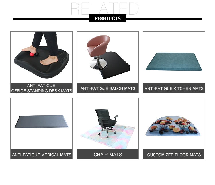 Wholesale Hairdressing Barber And Beauty Salon Mat Barber Salon Anti