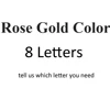 Rose gold 8 letters