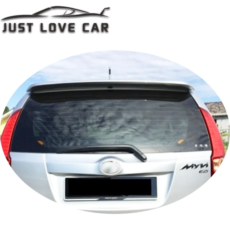 JUSTLOVECAR ORIGINAL STYLE SPOILER for PERODUA MYVI ABS CAR REAR TRUNK SPOILER WING LIP DUCKTAIL 2011 2012 2013 2014