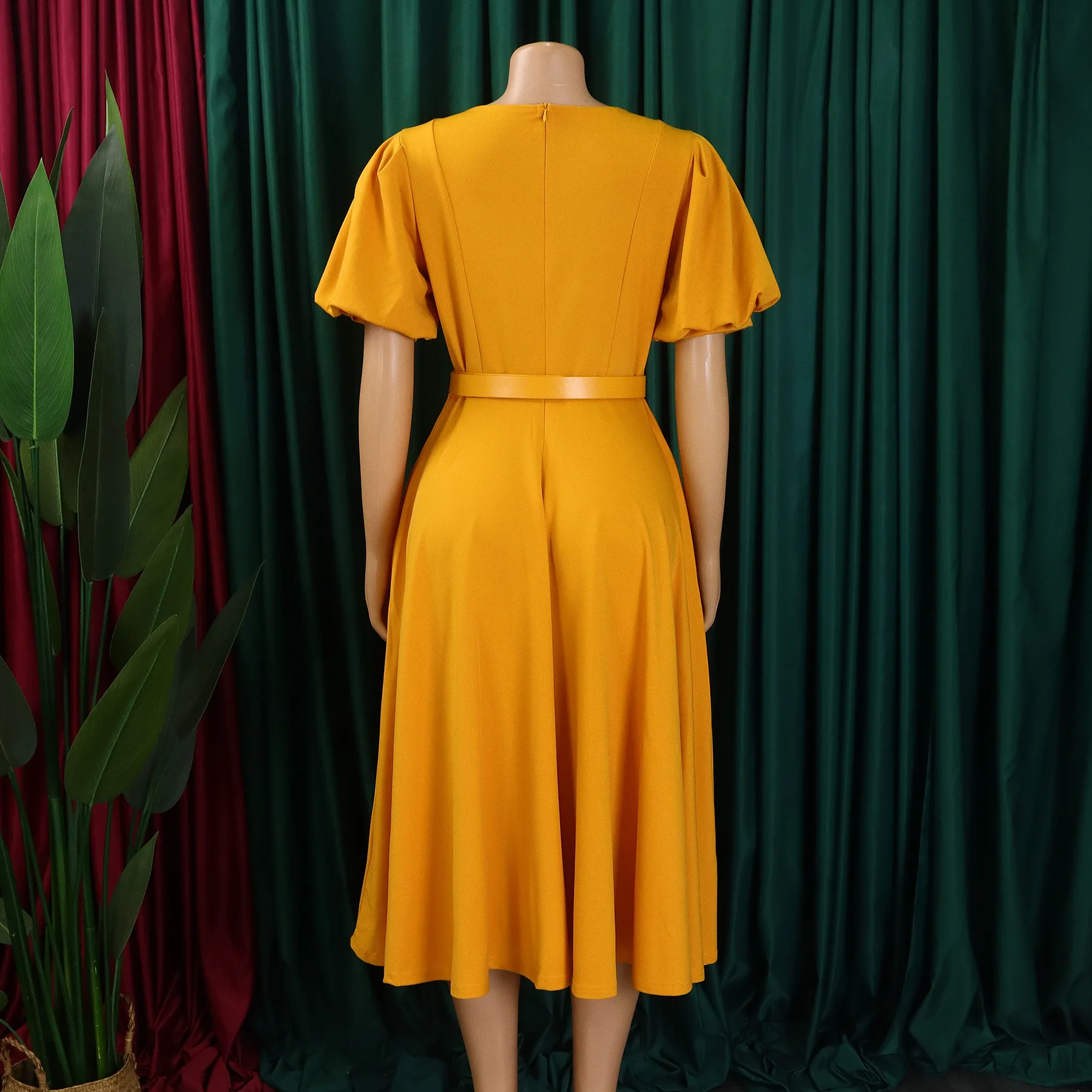 Shop Our Collection of Elegant Puff Sleeve a-Line Dresses
