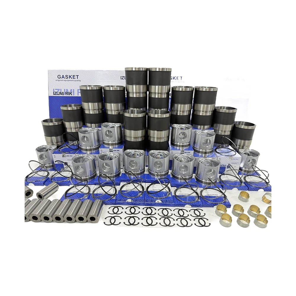 IZUMI RIK S12R-MPTK S12R-PTAA2 Overhaul Rebuild Kit for Mitsubishi Engine Replacement Parts