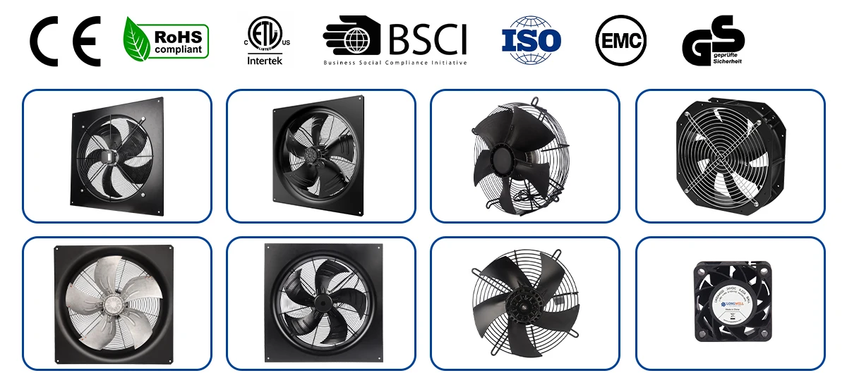 Axial Fan, 400mm, Wall - detail 16