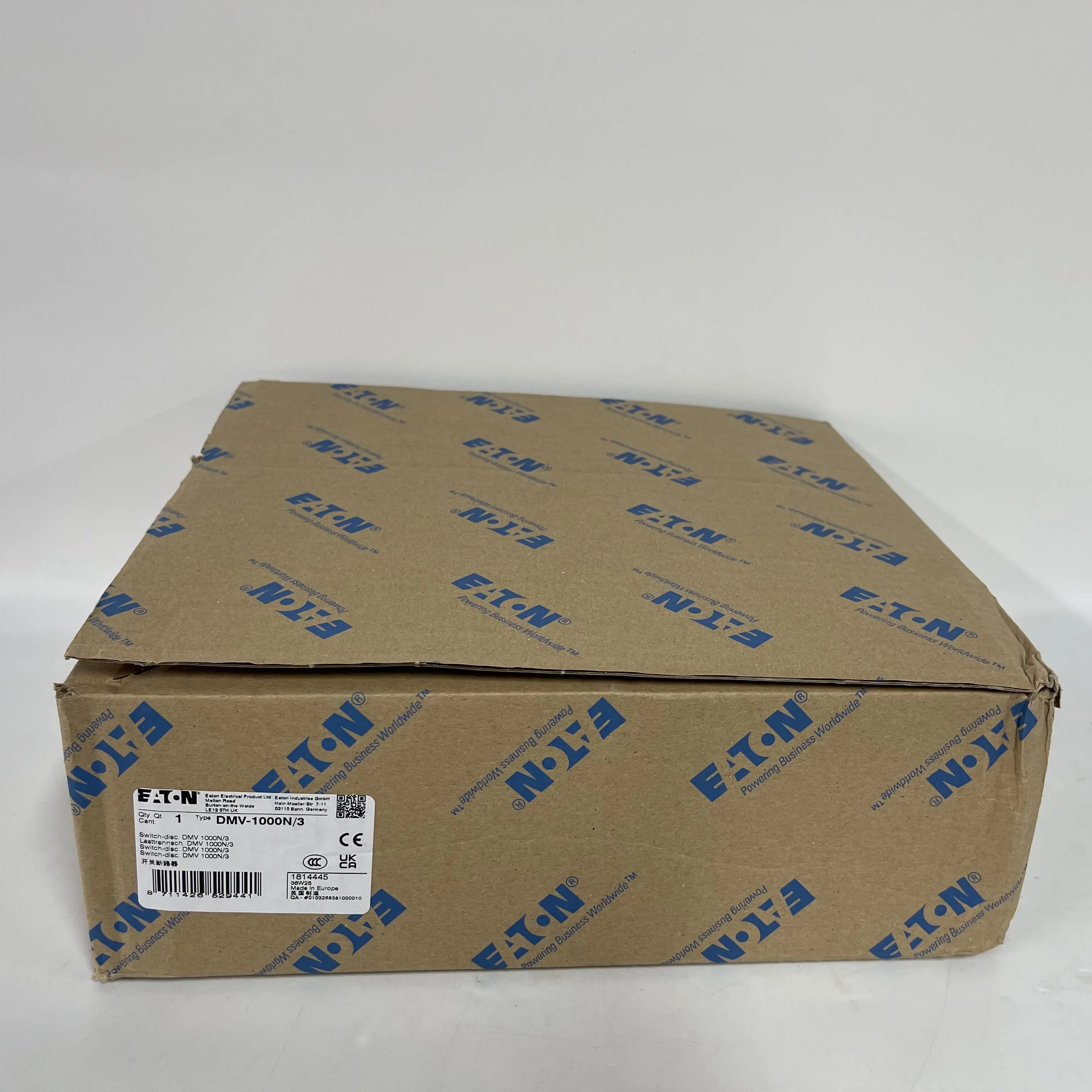 Eaton Motor Circuit Breaker DMV-1000N/3 Eaton Motor Circuit Breaker DMV-1000N/3