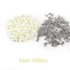 Perle beige 6 mm
