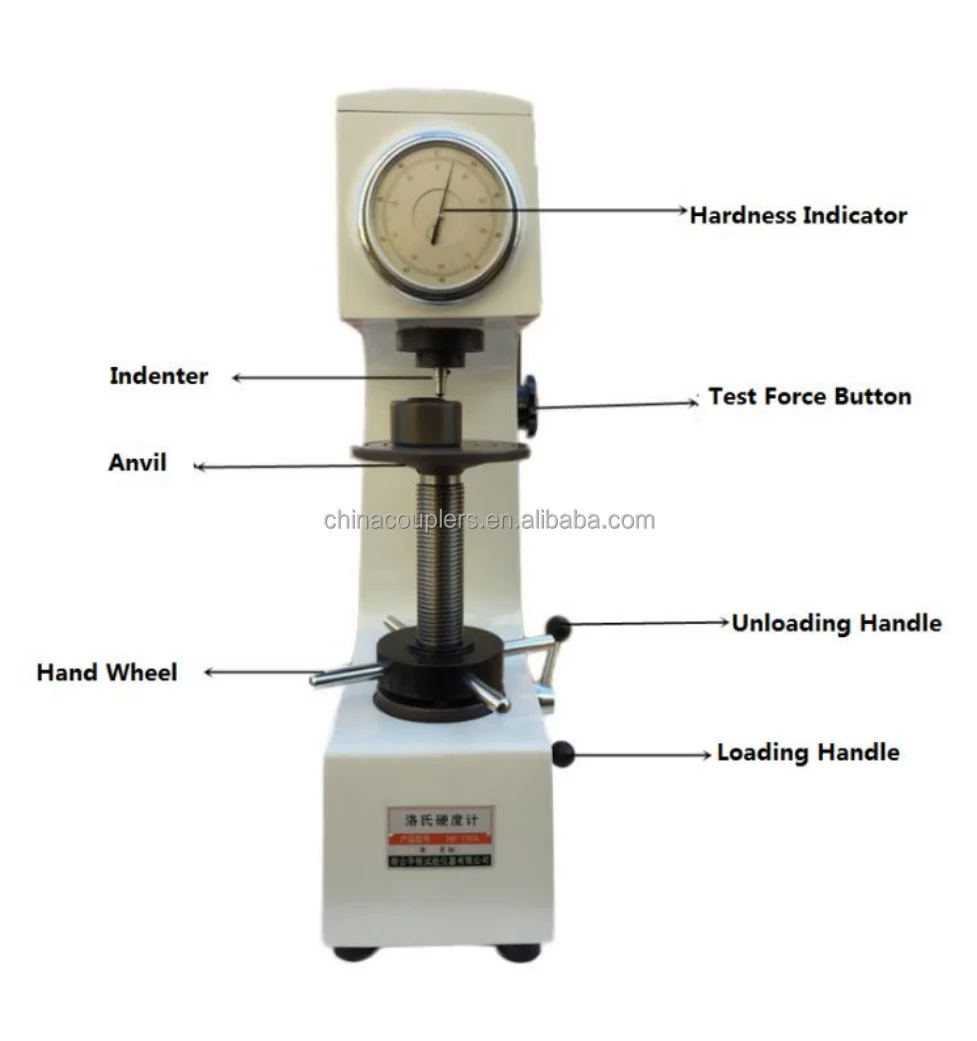 Manual Rockwell Hardness Tester Hardness Alloy Metal Hardness Tester