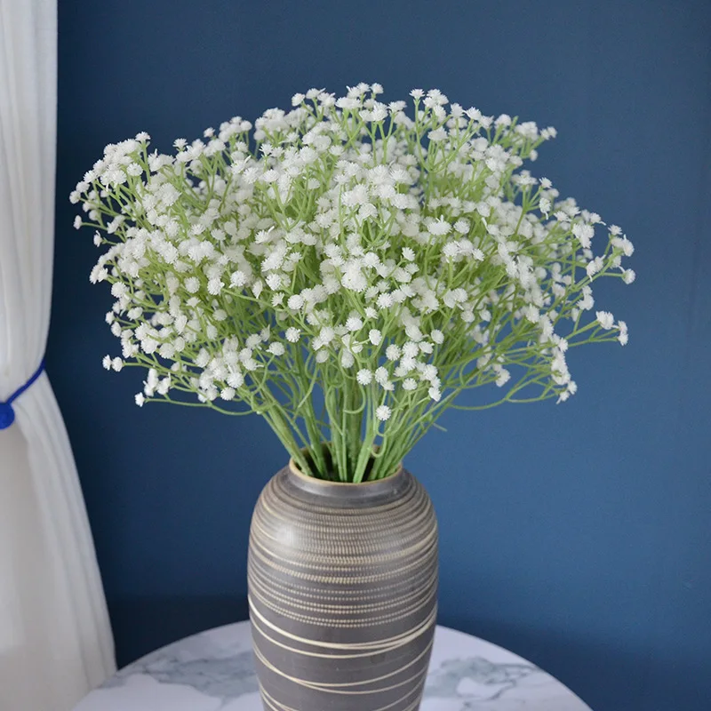 Factory Wholesale Home Wedding Decor Real Touch Long Stem White Gypsophila Baby Breath