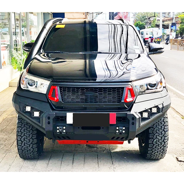 Le-star4x4 for Pick up 4X4 Accessories Front Rear Bumpers Bull Bar for Hilux Revo Rocco TRD 2021