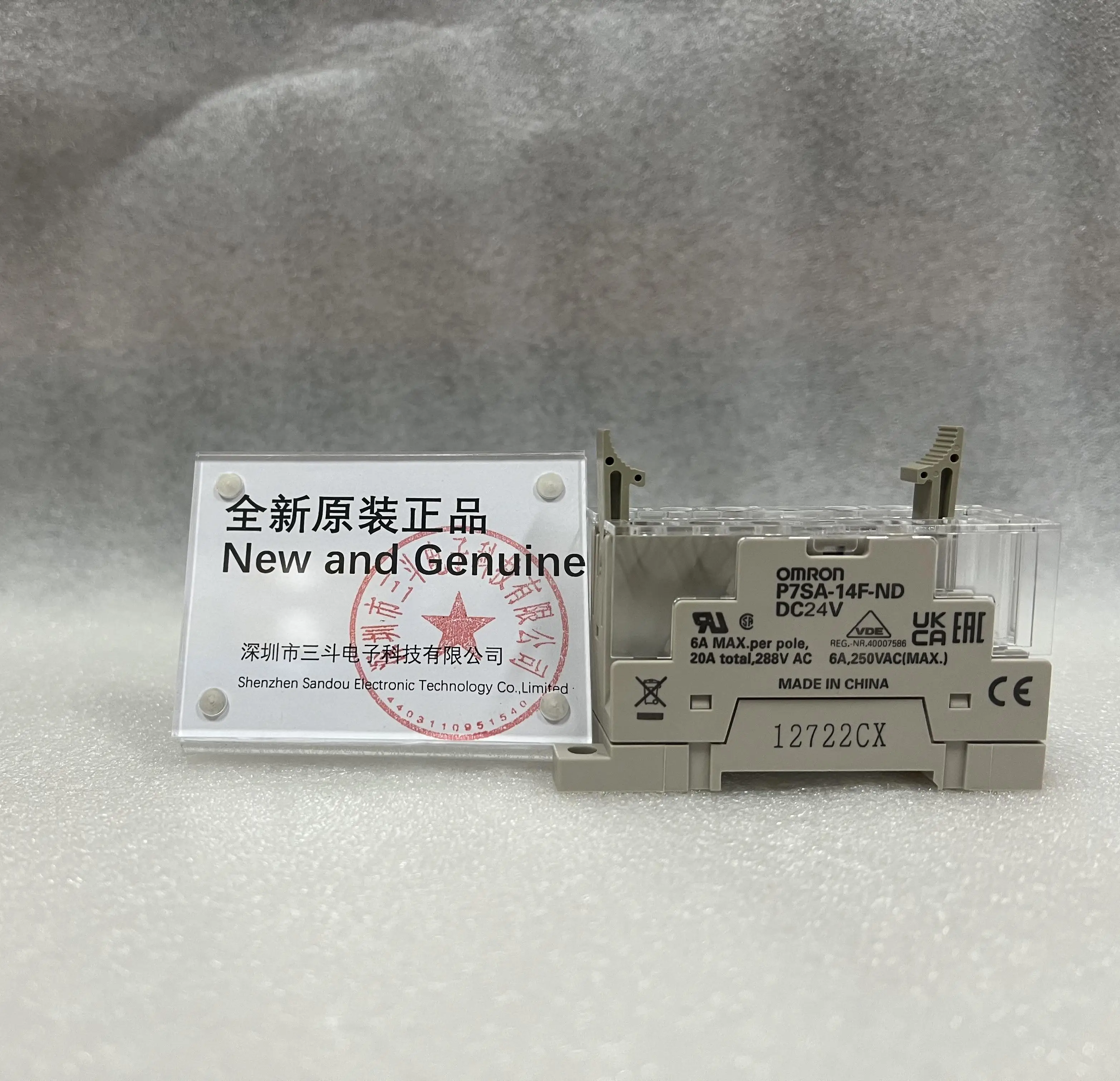 Omron Solid State Relay Socket P7SA-14F-ND