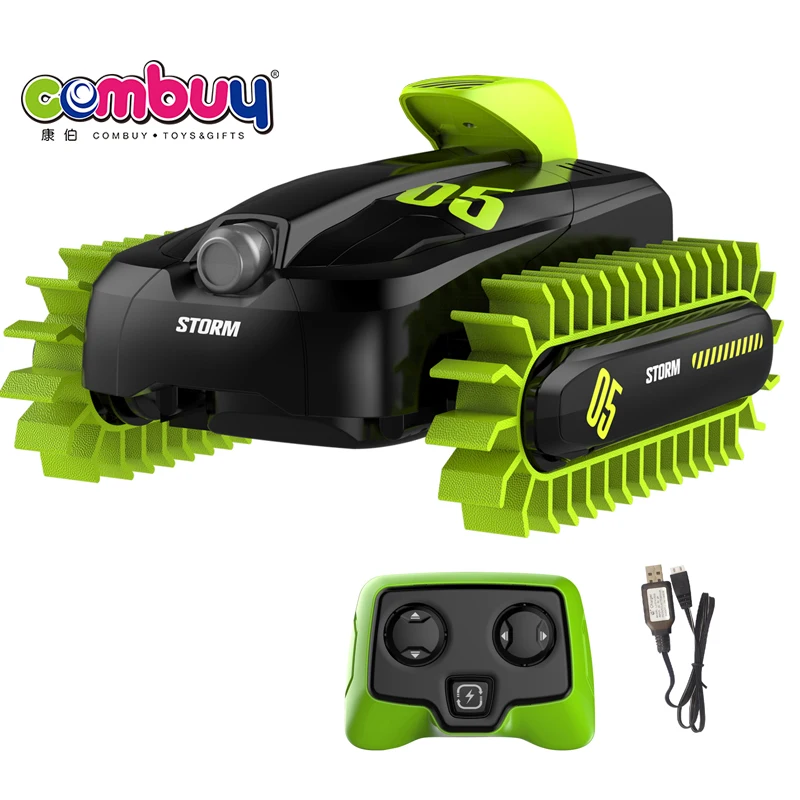 CAIROYAR Barco Anfibio Con Control Remoto, Coche Con Luces Y Gestos Juguete Con Control Remoto Cairoyar