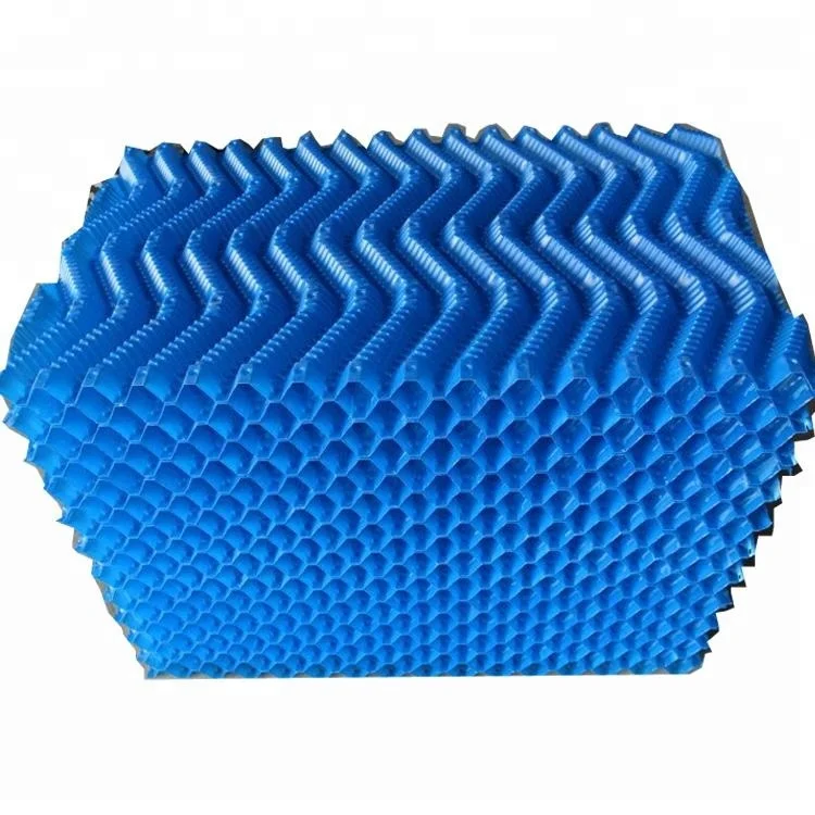 500mmm Hexagonal Honeycomb Block Type pp Pvc s Shape Cooling Tower Fill for Cooling Tower