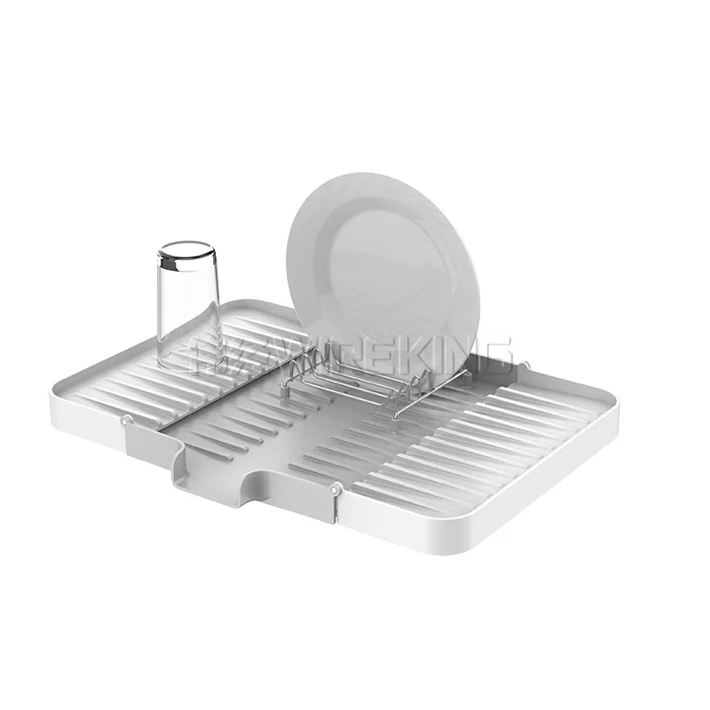 WIREKING Collapsible Plastic Dish Rack Hot Online AntiRust Folding
