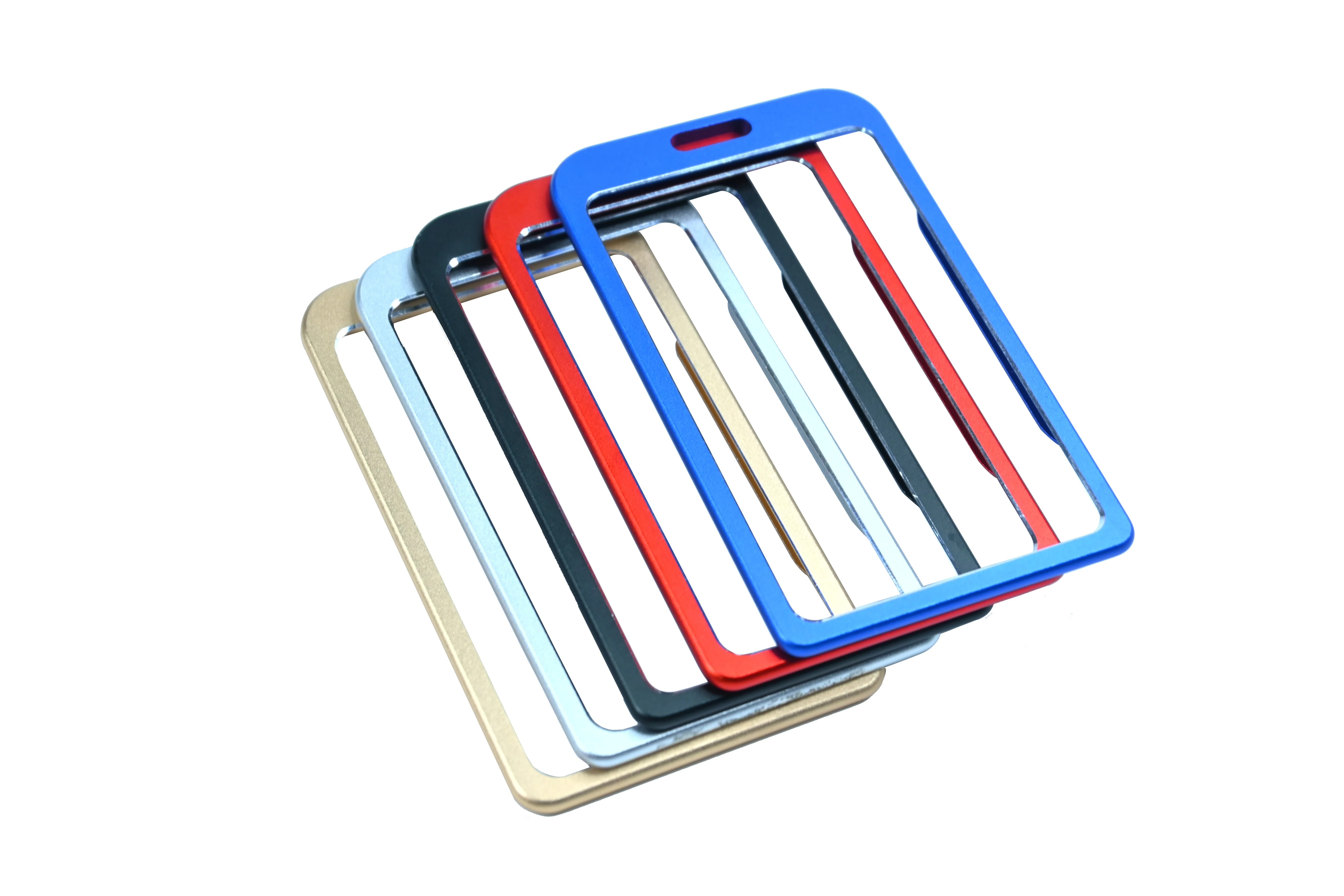 Source Aluminium Aloy High Quality Metallic ID Card Holder for School and  Collage Office with Plastic Protection on m.