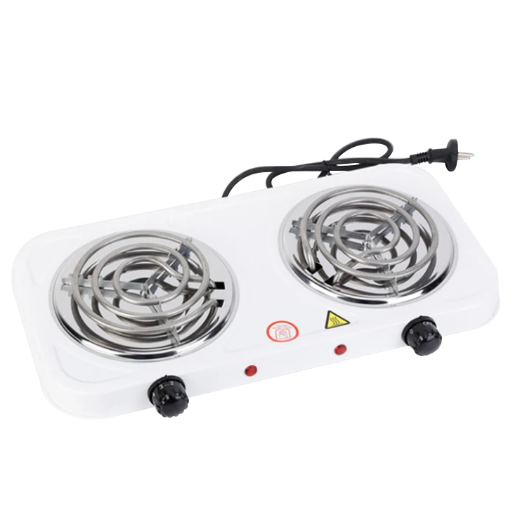 Double Burner Electric Stove Cooking 