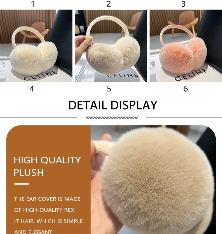 Natural Fur Ear Warme
