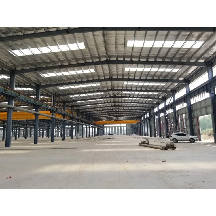 Prefabricated Steel Structure Post and Beam Warehouse Metal Building